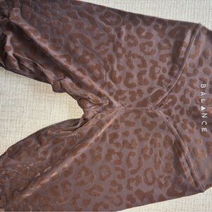 Balance Brown Leopard Print Leggings